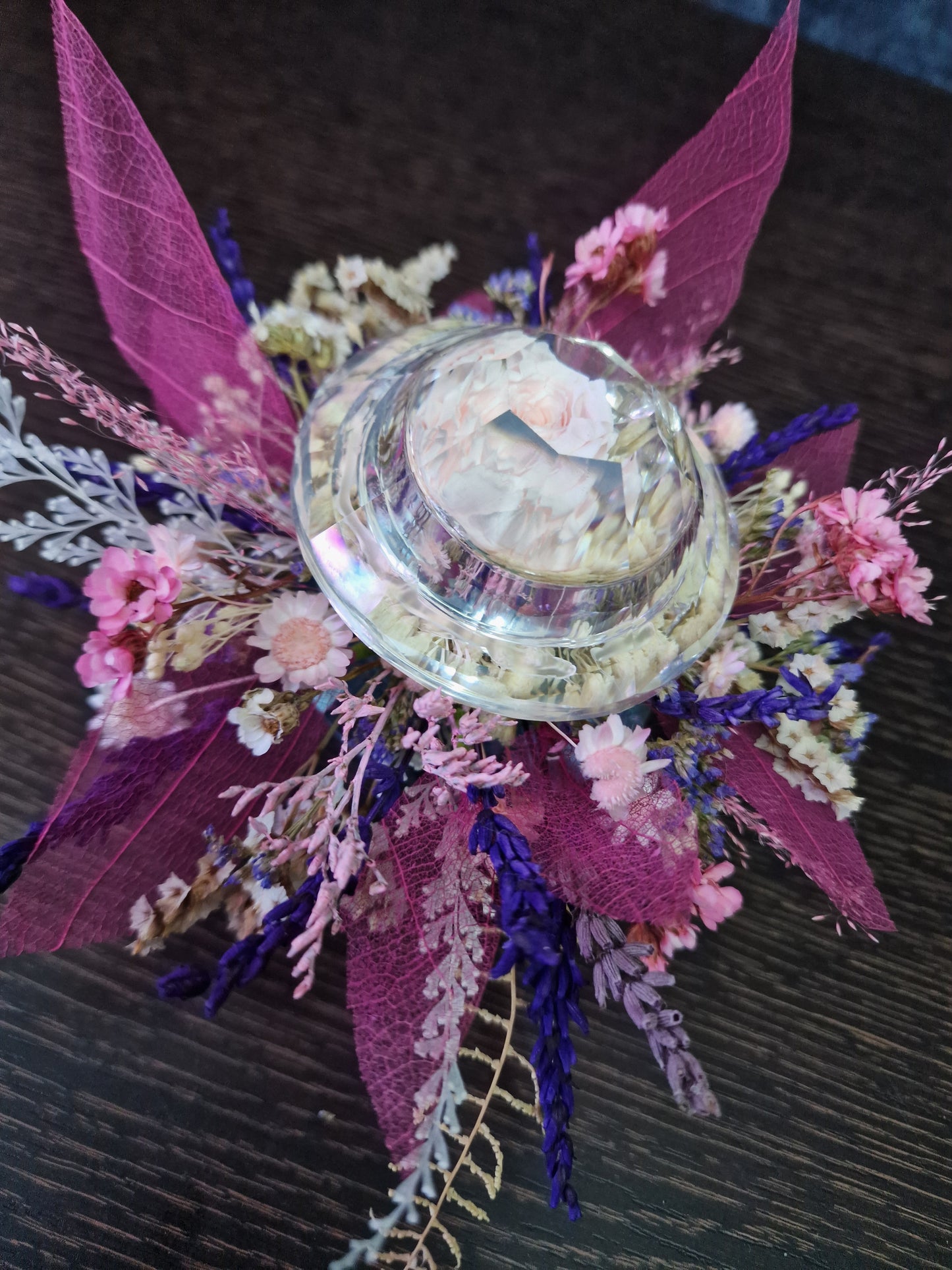 DETALLE DEFROST JADOR DECOFLOR. FLOR PRESERVADA