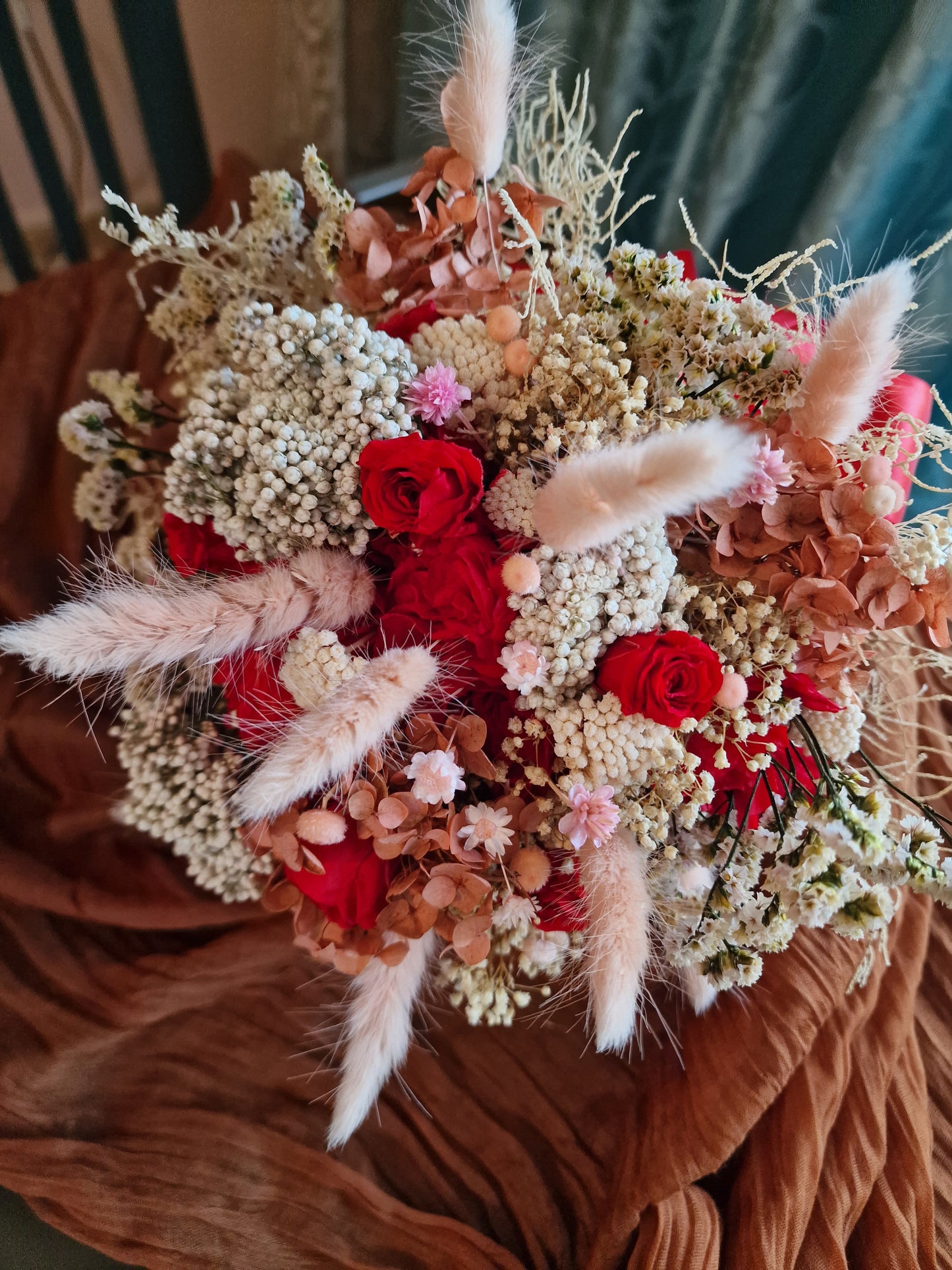 RAMO MINERVA JADOR DECOFLOR. FLOR PRESERVADA