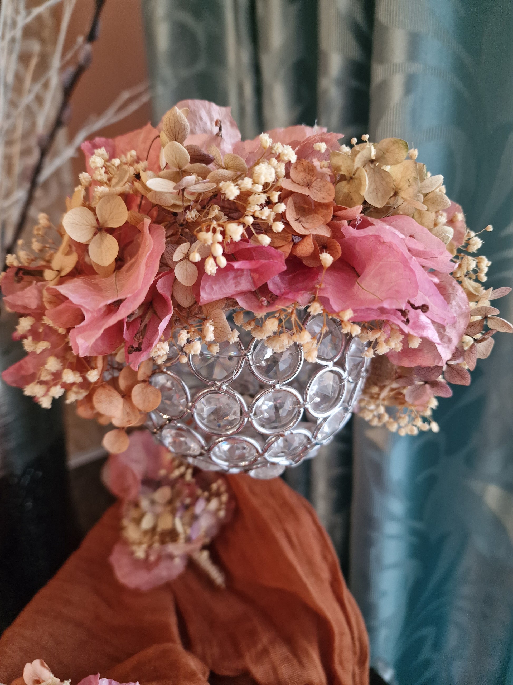 CONJUNTO ALMA 3 JADOR DECOFLOR. FLOR PRESERVADA