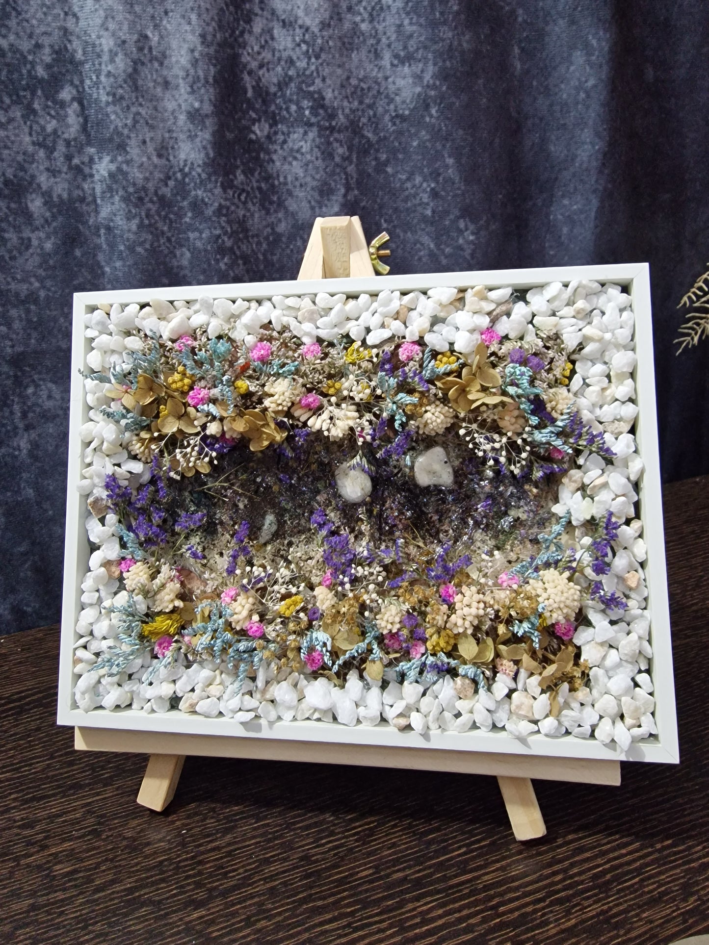 CUADRO RIVER JADOR DECOFLOR. FLOR PRESERVADA