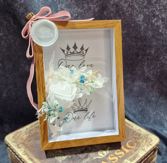 DETALLE YOU & ME 1 JADOR DECOFLOR. FLORES PRESERVADAS