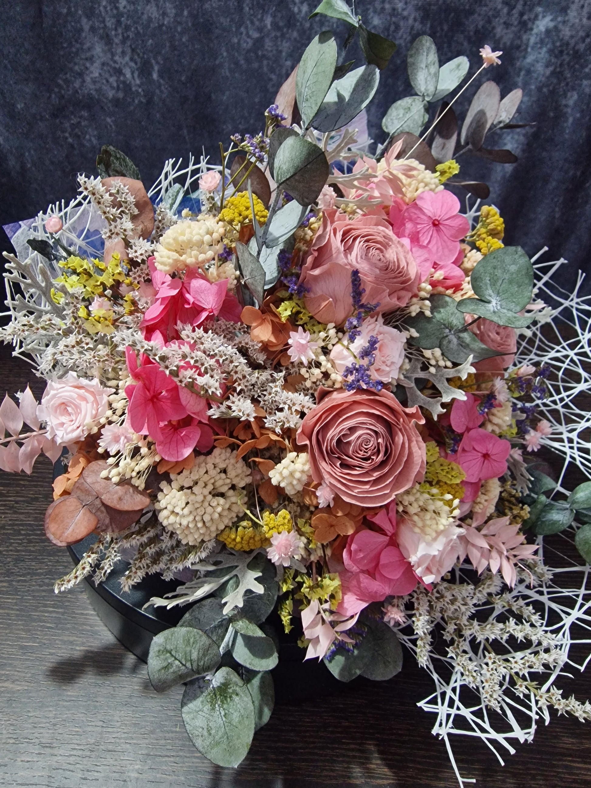 RAMO ARTEMISA JADOR DECOFLOR. FLOR PRESERVADA