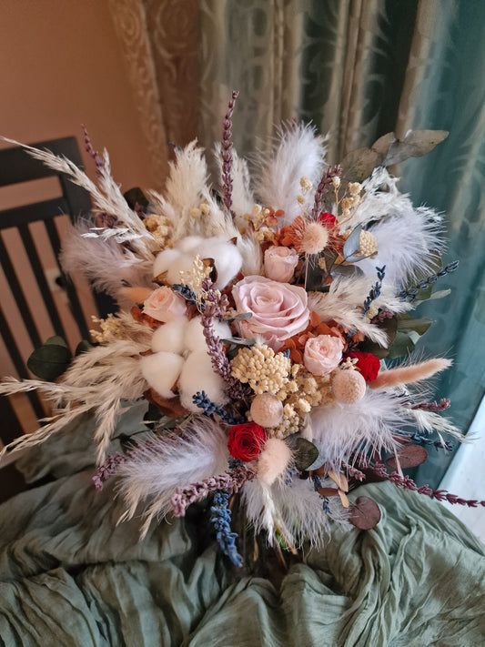 RAMO IRENE JADOR DECOFLOR. FLOR PRESERVADA